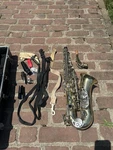 Selmer Bundy Ii Alto Saxophone With Case And Accessories. Fixed Price $170.00.