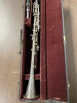 Vintage Silver Metal Clarinet - Pedler Co. Elkhart, In Mid Century Mcm. Fixed Price $84.15.