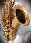 Hermes Gold Tenor Sax With Nice Case And Kessler Custom 5 Mpc.- Very Good. Fixed Price $445.00.
