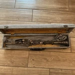 Vintage Pedler Co Metal Clarinet Elkhart Indiana Usa (unknown Condition) & Case. Fixed Price $199.99.