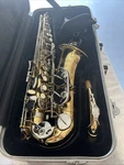 Selmer Aristocrat Alto Saxophone As600 Gold With Black Case. Fixed Price $299.00.