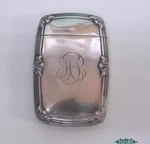 American Sterling Silver Vesta Case By La Pierre New York Ca 1900. Fixed Price $325.00.