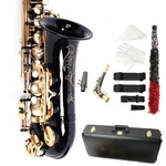 Ktaxon Professional Alto Black Saxophone Sax With Strap Shell Button. Fixed Price $198.99.