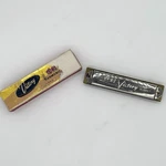 Vintage Victory Tremolo Harmonica 24 Hole Green Marbled Finish Shanghai China. Fixed Price $35.00.