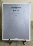 Vintage Paul Hindemith Sonate For Flute And Piano Classical Sheet Music. Fixed Price $21.95.