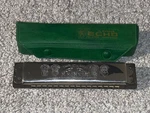 Vintage M. Hohner Echo Harmonica #2309 - With Case. Fixed Price $16.99.