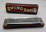 Vintage "swing Band" Harmonica Made In Japan Chadwick-miller Inc 1974 #91896 Box. Fixed Price $9.98.