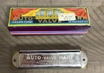 M. Hohner Auto Valve Harp Key Of C No.105 Vintage German Harmonica W/ Box. Fixed Price $95.00.