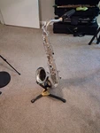 Mendini By Cecilio Tenor Saxophone - B Flat Nickel Plated. Fixed Price $325.00.