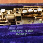 Sopranino Eb Sax Buescher Tru-tone W/yannigsawa Mpc & Rovner Ligature 1924-25. Fixed Price $4400.00.