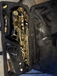 Mendini By Cecilio Eb Alto Saxophone - Case, Tuner, Mouthpiece, Mas-bk. Fixed Price $190.00.