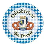 Beistle 8-pack Oktoberfest Plates, 7-inch. Fixed Price $12.53.