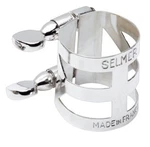 18333 Selmer Alto Saxophone Ligature Silver Plated Finish Metal Mouthpiece. Fixed Price $88.21.