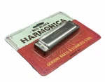 Big Blues Harmonica Genuine Brass & Stainless Steel Ages 6+ 4". Fixed Price $8.00.