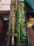 Rare Superior Artist Silver Plated Clarinet 1930s Vintage W/ Case. Fixed Price $150.00.