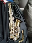Borg Alto Saxophone With Case And Accessories. Fixed Price $2500.00.
