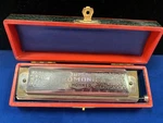 The Super Chromonica No 270 By M. Hohner In Original Box. Fixed Price $49.95.
