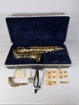 Conn 18m Alto Saxophone Eb Brass Student Sax W Case. Fixed Price $199.00.