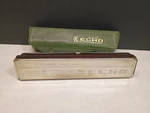 M. Hohner Echo Harmonica And Case No. 2309, Key Of C Made In Germany. Fixed Price $24.95.