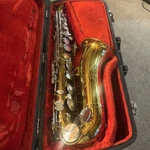 Vintage King Cleveland Model 613 Alto Saxophone With Case And Mouthpiece. Cool.. Fixed Price $300.00.