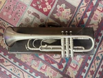 1931 Pan American Silver Trumpet #92333 C.g.conn Line, Gold-wash Bell, Heim Mp. Fixed Price $440.00.