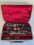 Vintage Selmer Bundy Goldentone Resonite Clarinet W/ Case. Fixed Price $89.99.