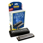 Brand New Hohner Blues Bender Harmonica, Key G + Mini 107. Fixed Price $19.95.