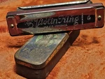 1920's F.a.bohm Violin King Harmonica In The Original Tin Box Made Germany. Fixed Price $19.95.