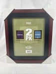 Uniek 2-tone 2-pack Wooden 8x10 Photo Frame Set Black And Brown Walnut. Fixed Price $22.99.