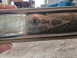 Hohner Chromonica 270 Key Of C Chromatic Harmonica Silver Metal W/ Case. Fixed Price $30.00.